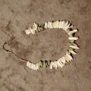 Vintage fresh water pearls and turquoise handmade